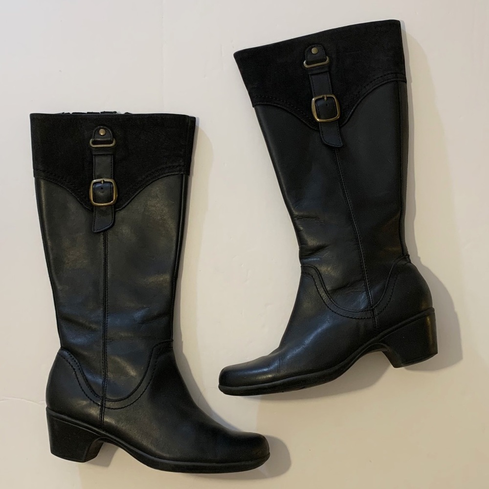 Clarks Ingalls Delaware Leather Boots